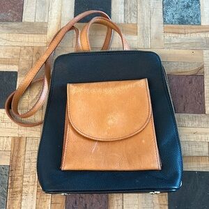 Divina Firenze‎ Leather Backpack Purse